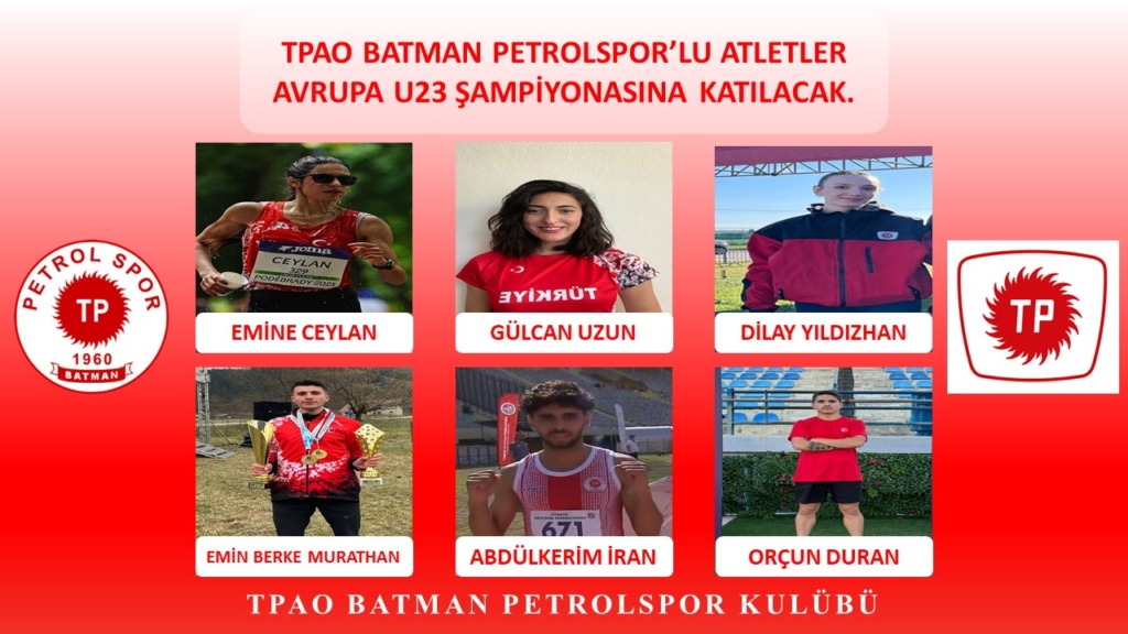 Batman’dan 6 Sporcu Avrupa Şampiyonası’na Katılacak