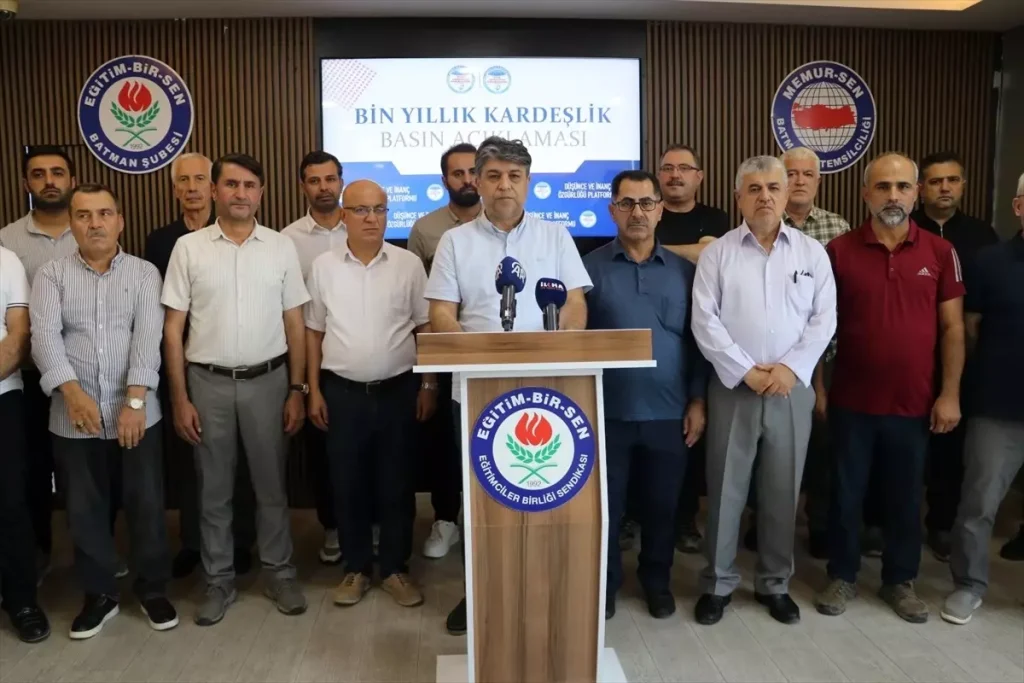 Batman’da ‘Terörsüz Türkiye’ Süreci Üzerine Açıklama Yapıldı