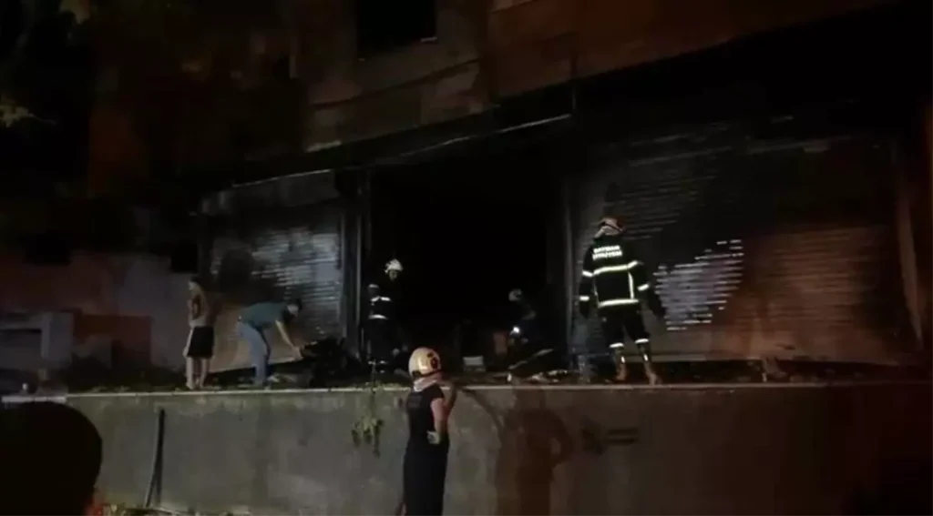 Batman’da Havai Fişek Deposunda Yangın Çıktı