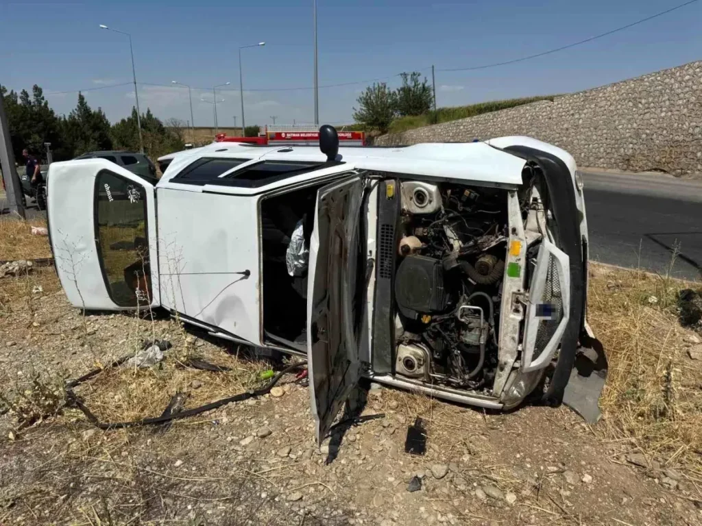 Batman’da Piknik Yolu Kazası: 5 Yaralı