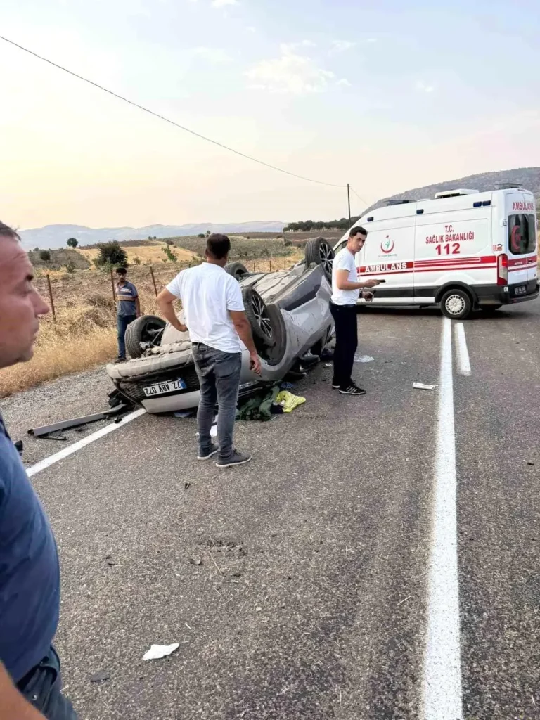 Batman’da Takla Atan Otomobilin Sürücüsü Ağır Yaralandı