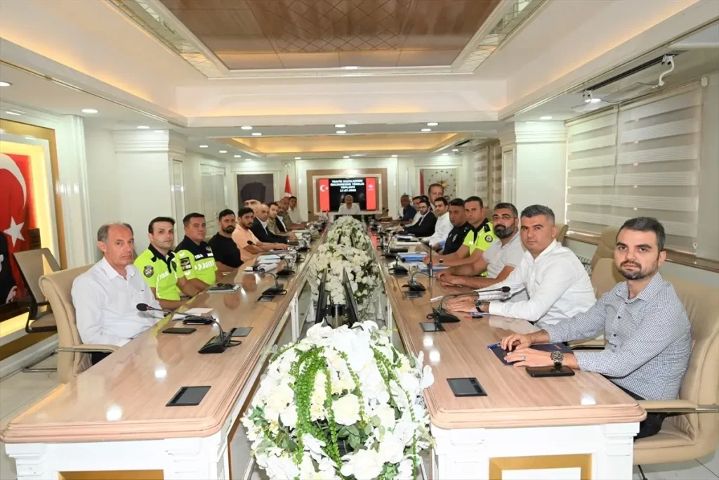 Batman’da Trafik Kazalarını Önleme Toplantısı Düzenlendi