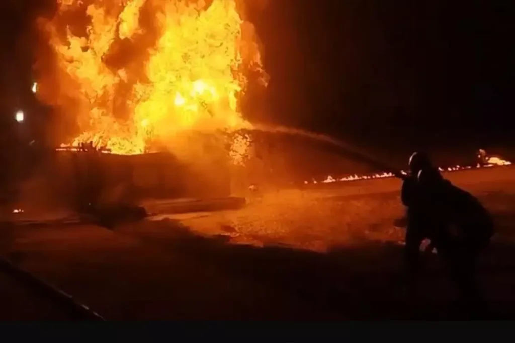 Diyarbakır’da sondaj sırasında yangın!  Ölü ve yaralılar var