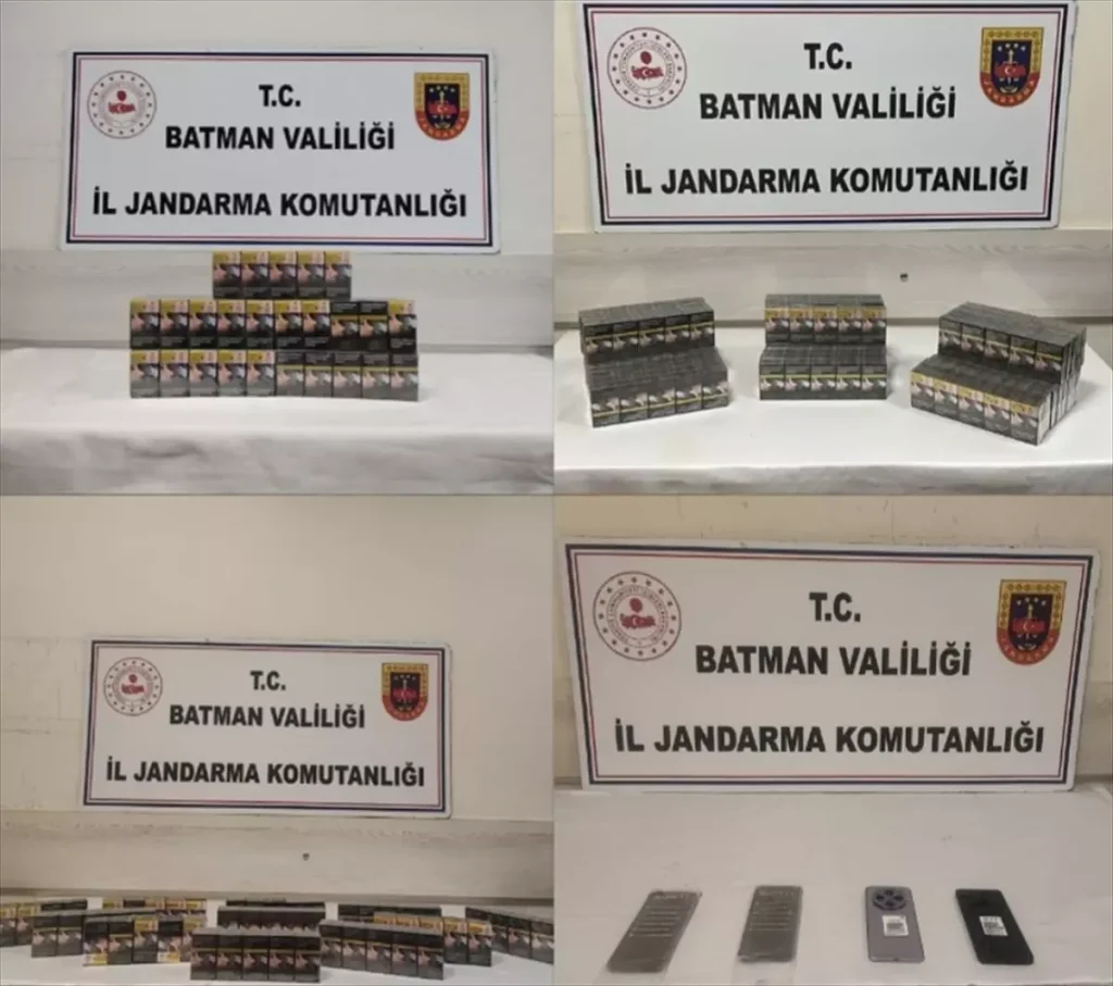 Hasankeyf’te Gümrük Kaçağı 600 Paket Sigara Ele Geçirildi