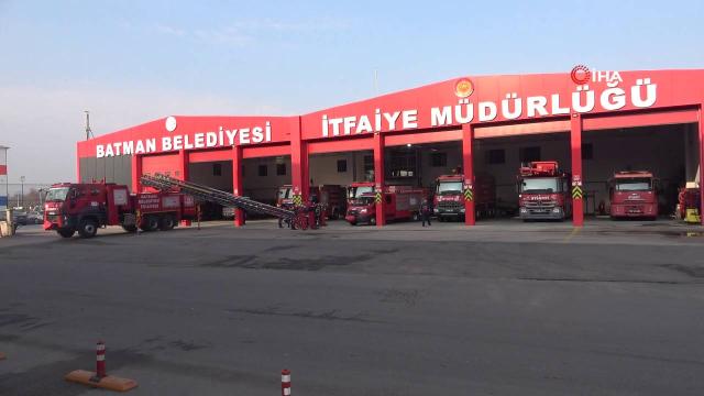 Batman İtfaiye Müdürlüğü, 8 Ayda 2833 Olayda Müdahale Etti