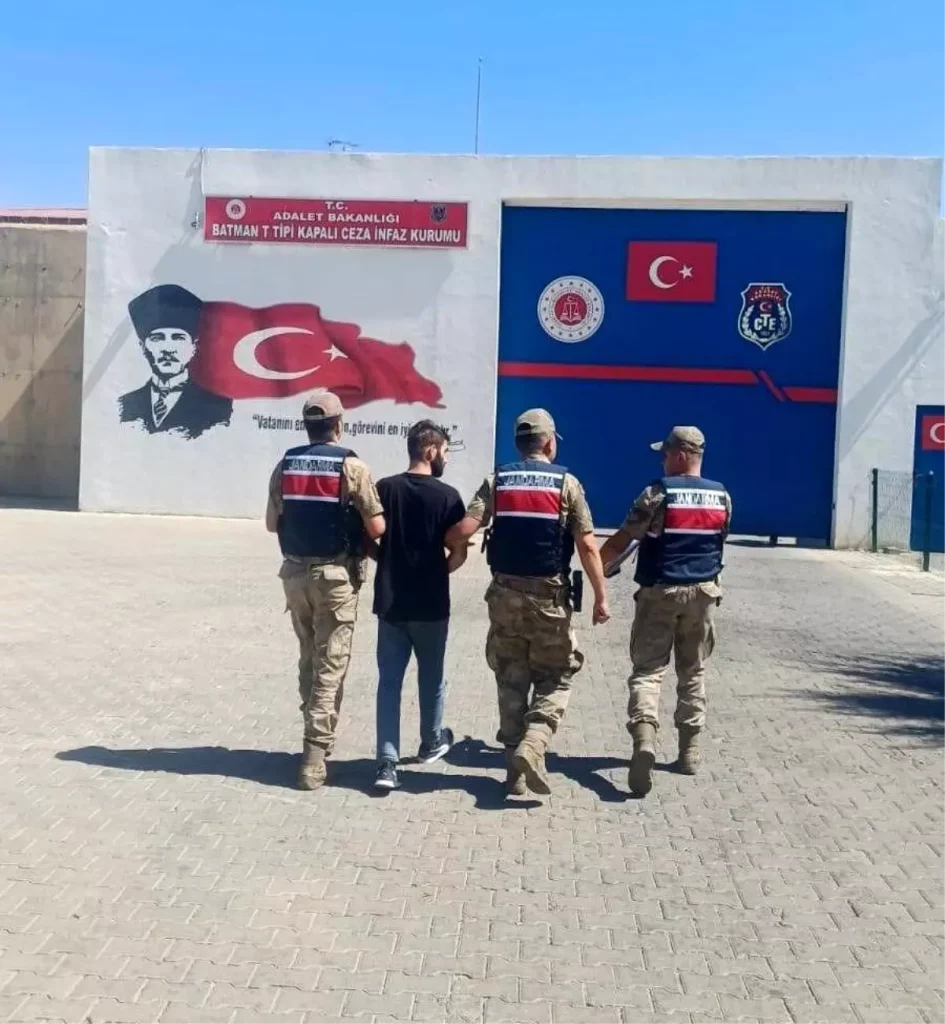 17 Yıl Hapis Cezası Olan Şahıs Batman’da Yakalandı