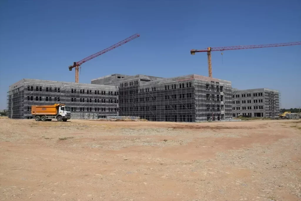500 Yataklı Batman Devlet Hastanesi İnşaattında İnceleme