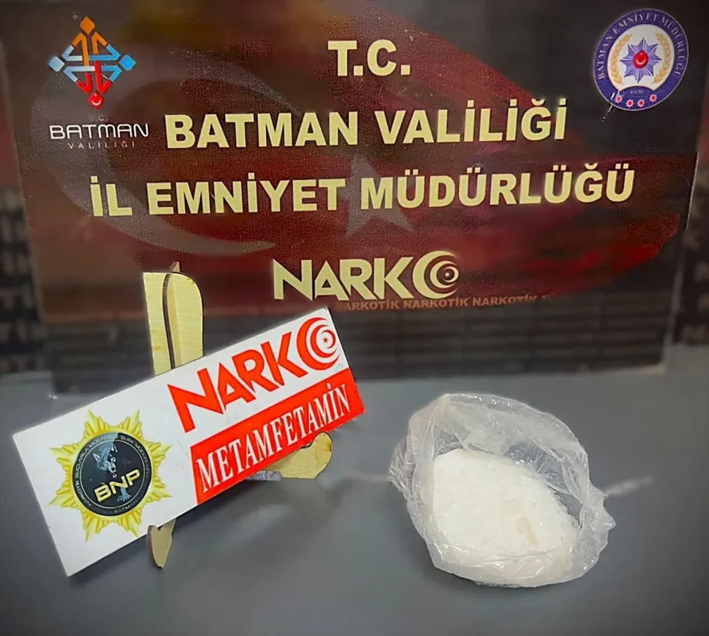 Batman’da Uyuşturucu Operasyonu: Bir Şüpheli Tutuklandı