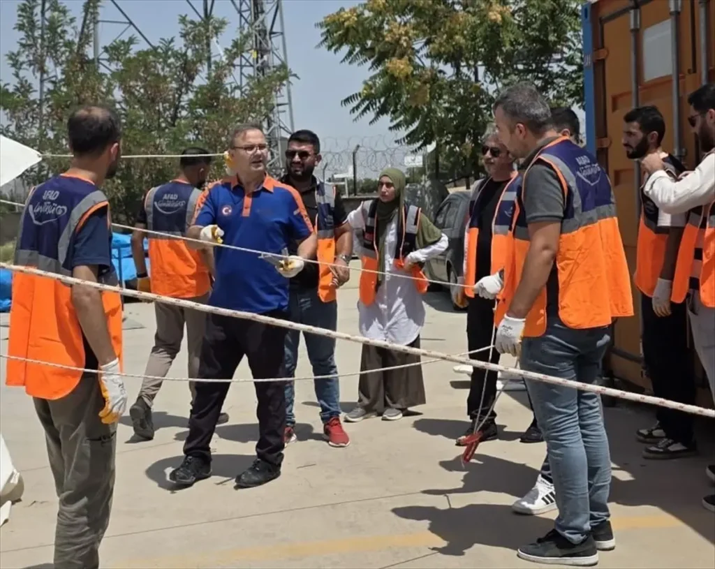 Batman’da AFAD Gönüllüleri için Saha Eğitimi Düzenlendi