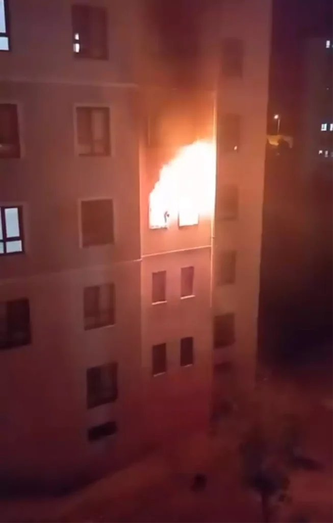 Batman’da Apartman Yangını: 1 Ölü, 14 Yaralı