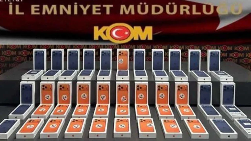 Batman’da Kaçak Cep Telefonu Operasyonu: 6,6 Milyon TL Değerinde Ürün Ele Geçirildi