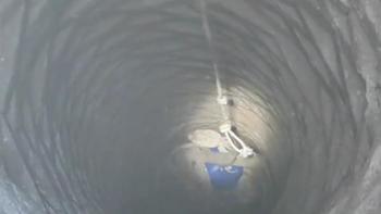 20 Metrelik Su Kuyusuna Düşen Horoz Kurtarıldı