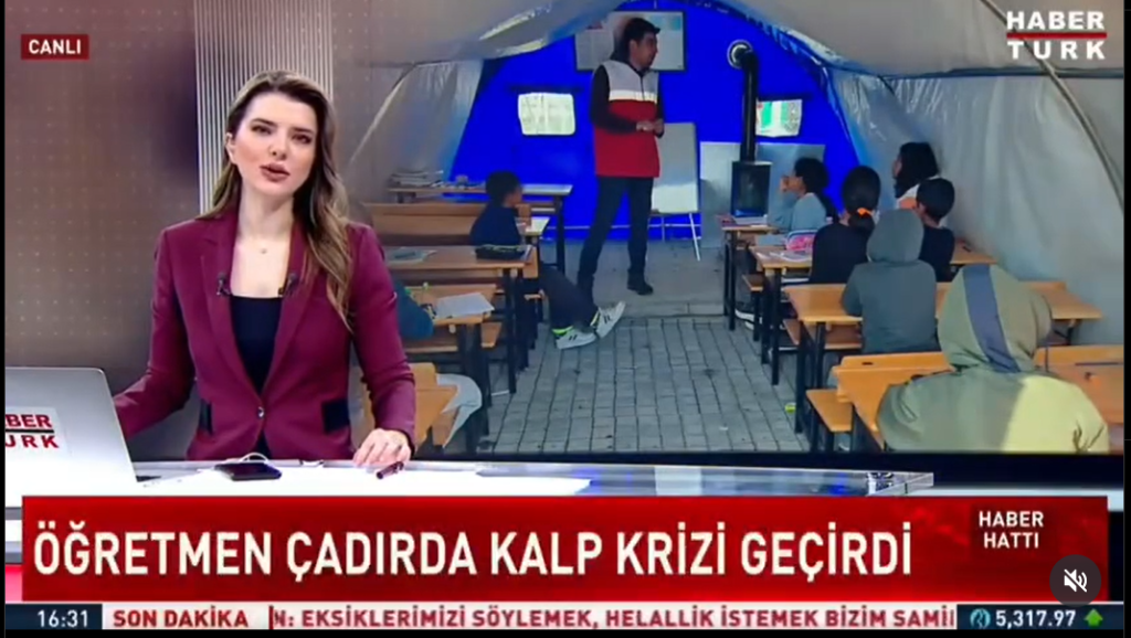 Gönüllü Öğretmen Kalp Krizi Geçirip Hayata Döndü