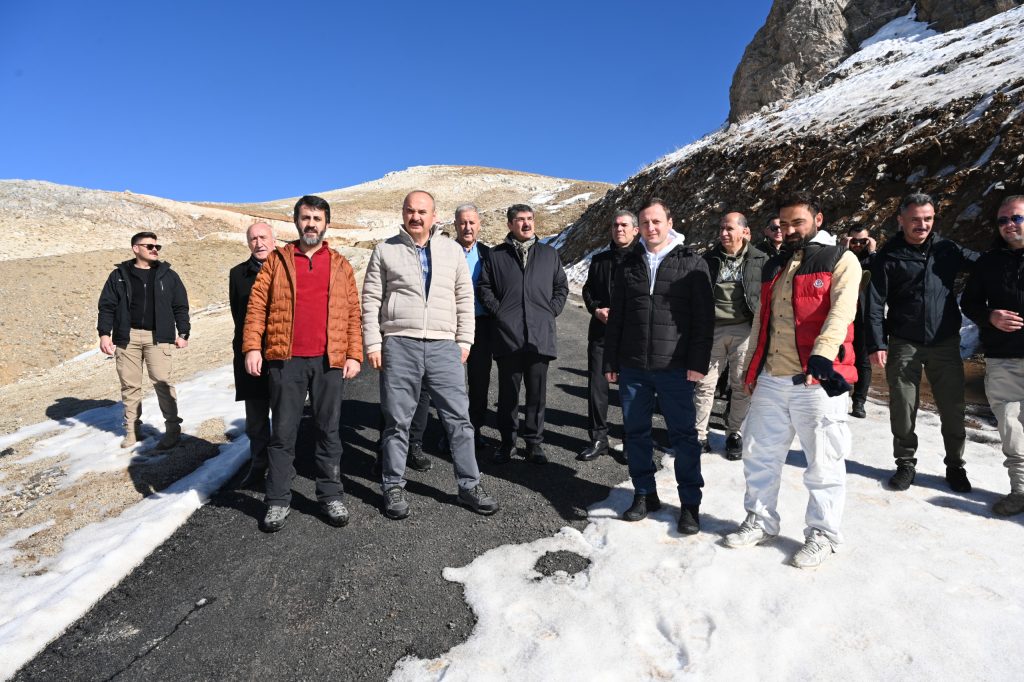 Batman’da Mereto Dağı’nda Asfaltlama Çalışmaları Tamamlandı