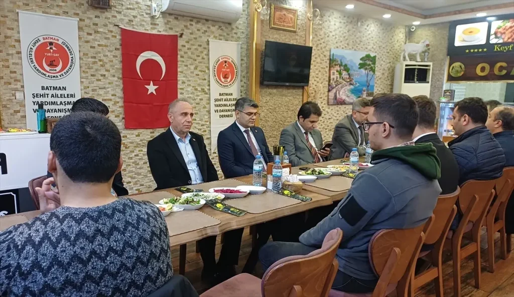 Batman’da şehit aileleri bir araya geldi