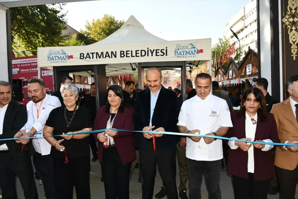 Batman’da 3. Gastronomi Fuarı Açıldı