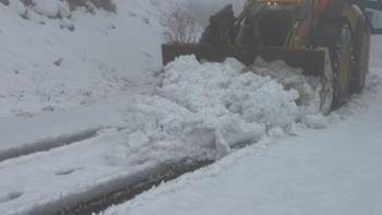 Gercüş’te 3 köy yolu kardan ulaşıma kapandı