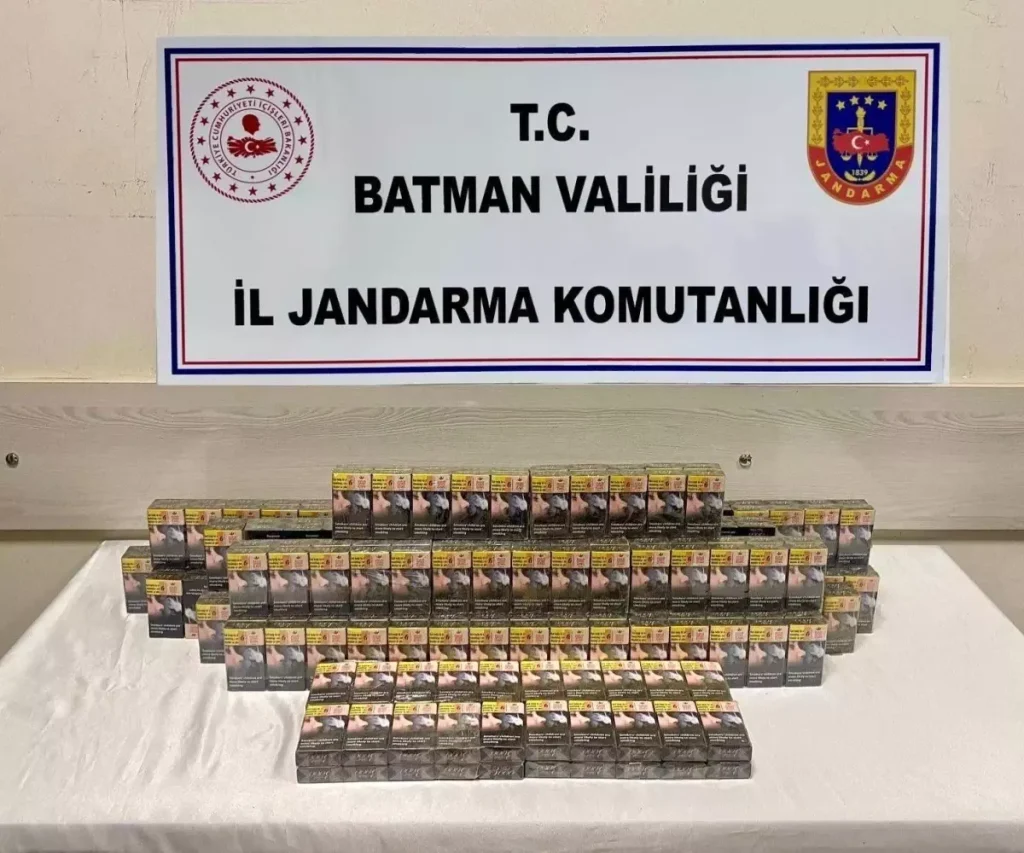 Batman’da kaçakçılık operasyonu