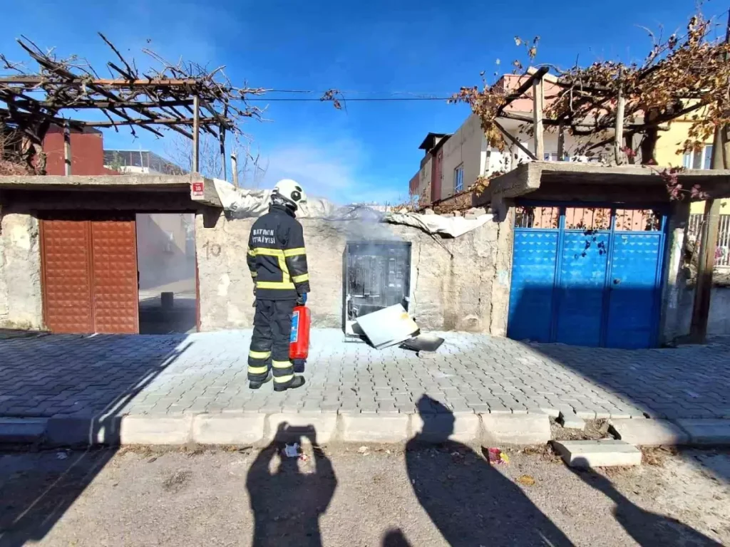 Batman’da trafo yangını