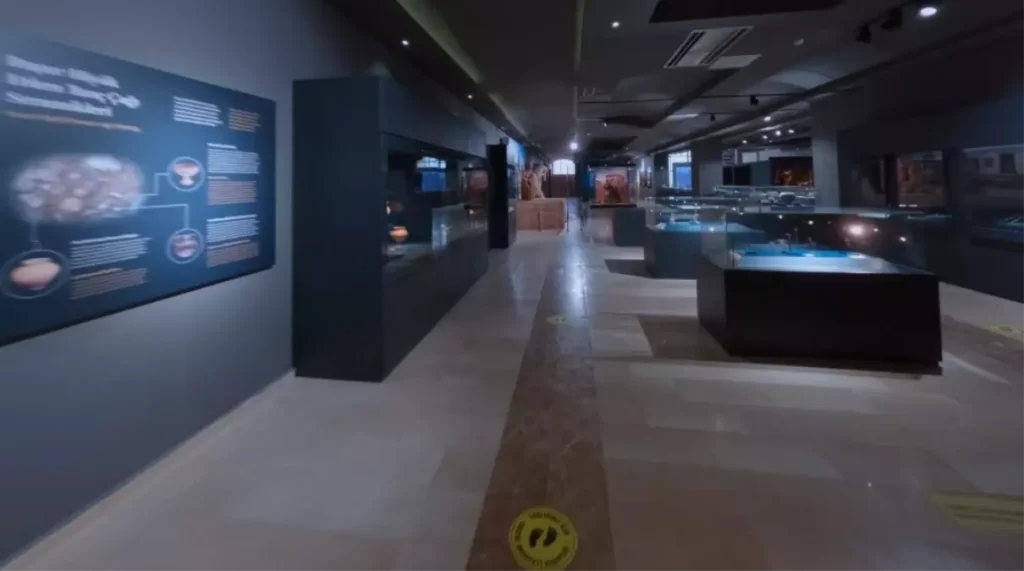 Hasankeyf Müzesi, dronla görüntülendi