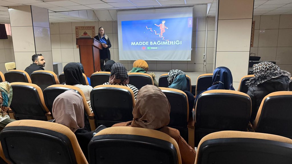 Batman’da gençlere bağımlılıkla mücadele eğitimi verildi