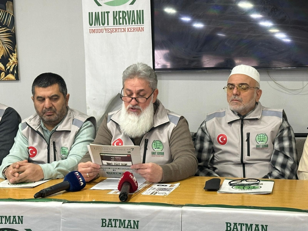 Batman Umut Kervanı 2025 yılı faaliyet raporunu açıkladı