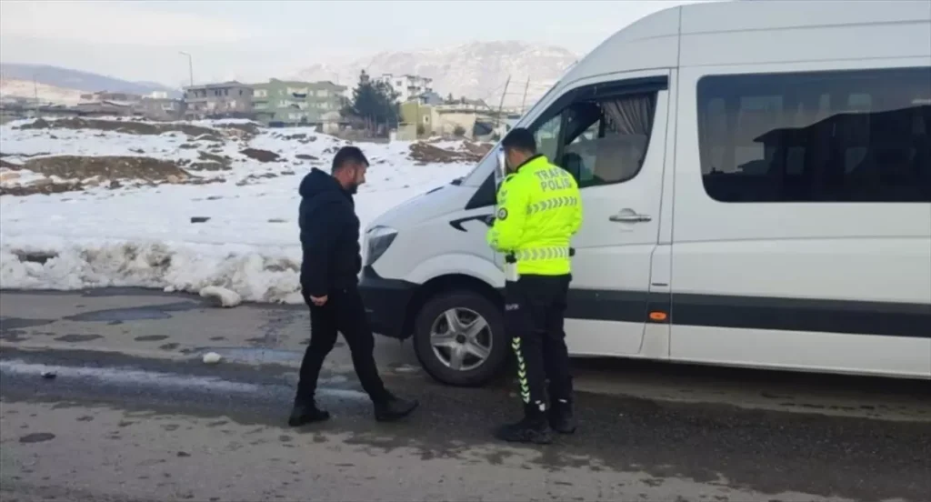 Batman’da okul servisleri denetlendi