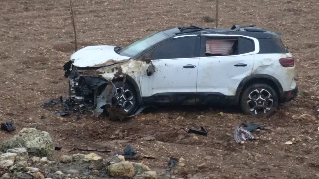 Gercüş’te otomobil şarampole yuvarlandı: 3’ü çocuk 5 yaralı
