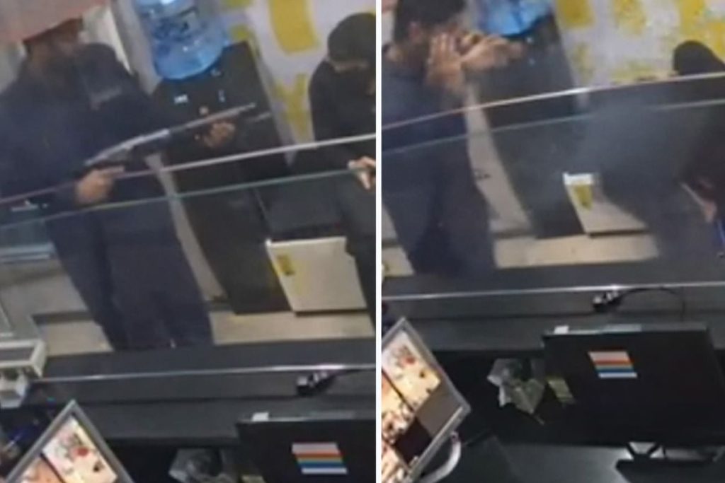 Silahıyla oynayan güvenlik görevlisi müşteriyi vurdu