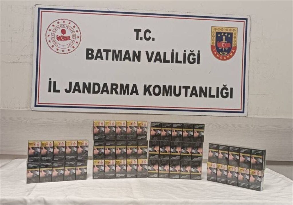 Batman'da kaçakçılık operasyonunda 25 şüpheli hakkında işlem yapıldı