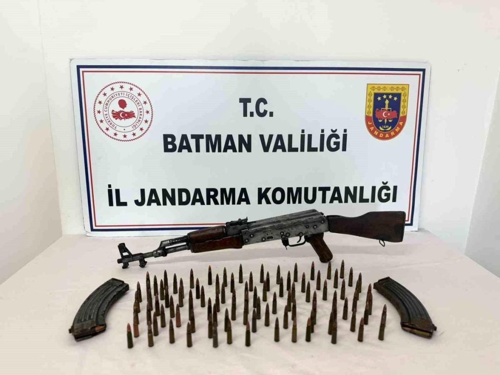 Batman'da ruhsatsız silah operasyonu: 2 tutuklama