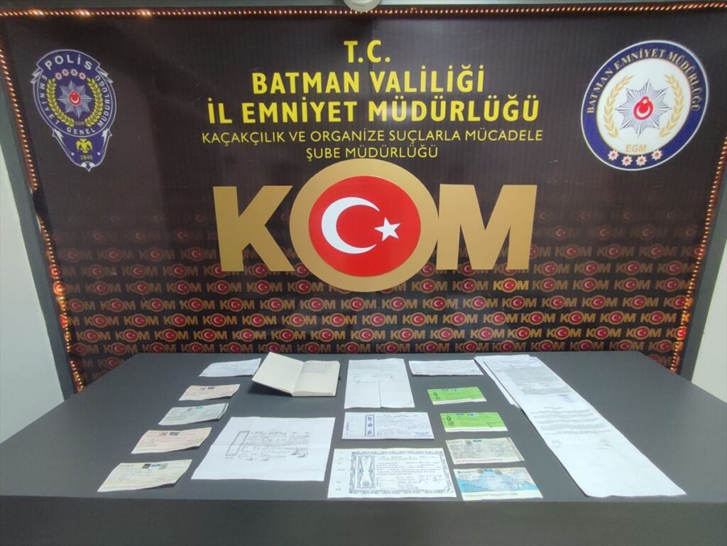 Batman'da tefecilik operasyonunda 8 şüpheli yakalandı