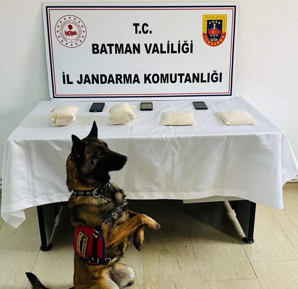 Batman'da uyuşturucu operasyonunda yakalanan 1 şüpheli tutuklandı