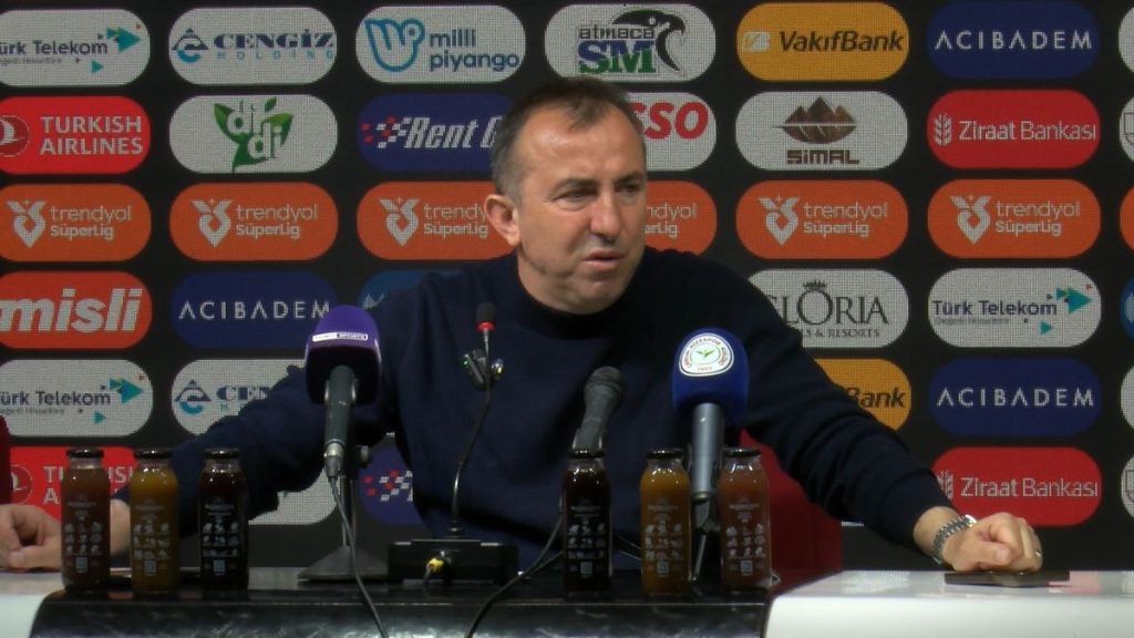 Çaykur Rizespor Teknik Direktörü Recep Uçar: Son 7 maçın 5'ini kazandık