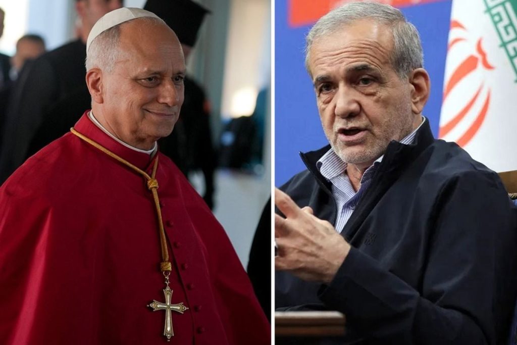 Pezeşkiyan'dan Trump'ın tehdit ettiği Papa'ya destek