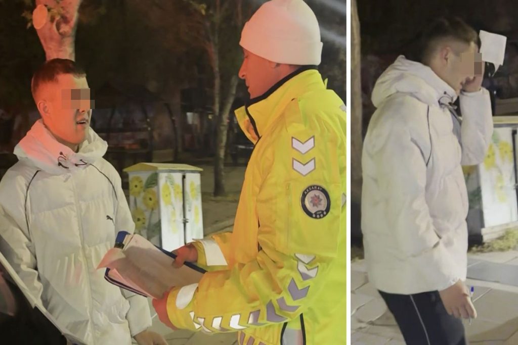 Polisten kaçtı, kesilen cezanın miktarını duyunca ağlamaya başladı