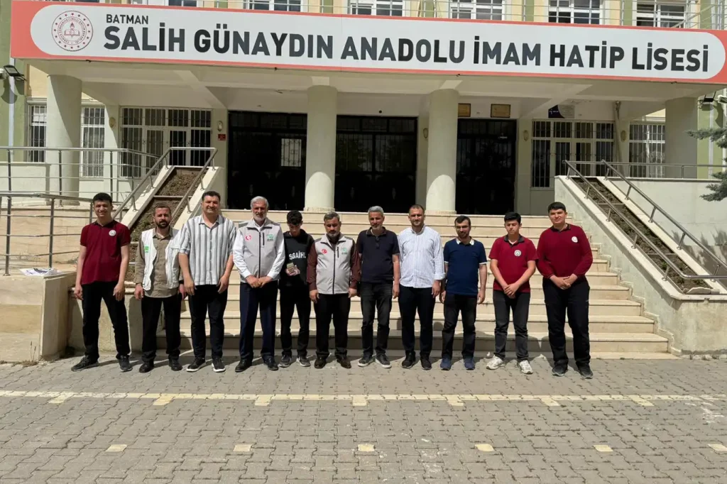 Batman’da öğrencilerden Gazze için anlamlı destek