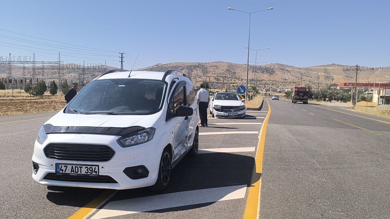 Gercüş çevre yolunda kaza