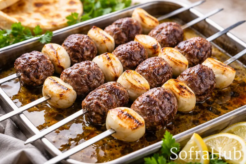 🧄🍢 Batman Usulü Sarımsaklı Şiş Kebabı