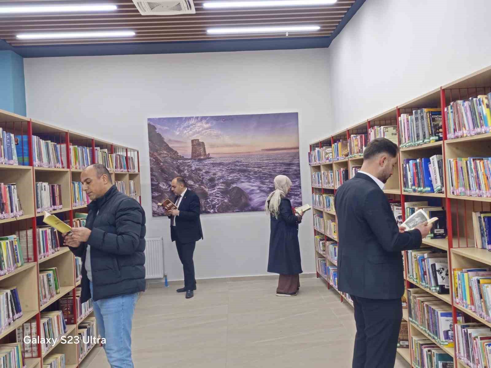 Sason kütüphanesi 6 ayda 93 bin 600 ziyaretçiye ulaştı