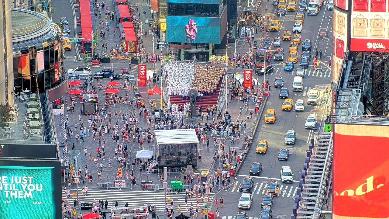 🔴 EarthCam Canlı: Times Square Kuzey 4K