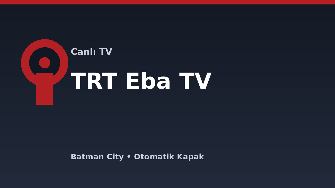 TRT Eba TV